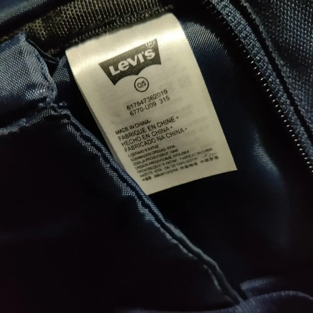 Levi's Kids School Backpack Navy Brown Boys‎ / Girls New